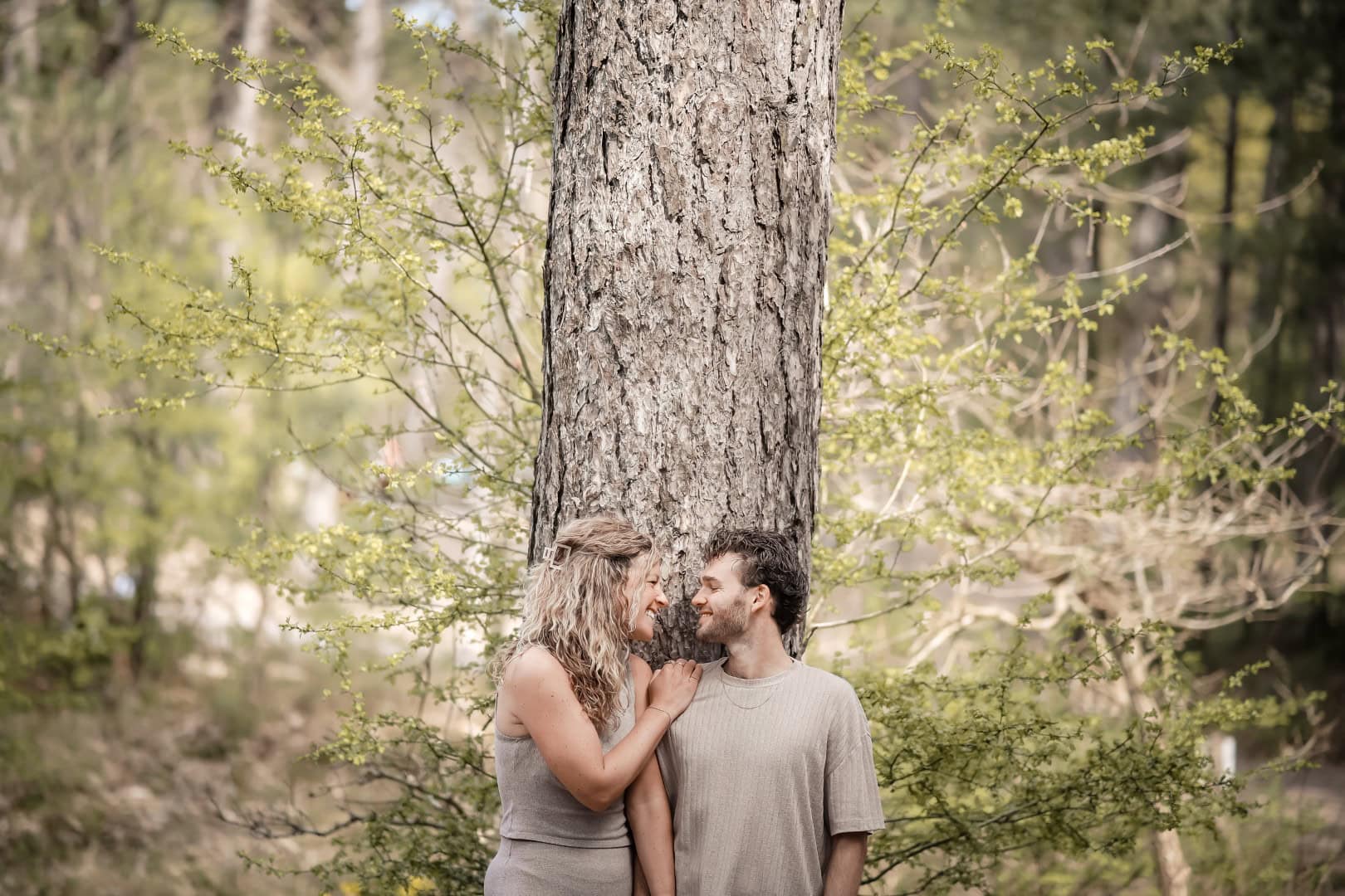 Maartje en Tim Verlovingsshoot Oosterplas Haarlem Duinen