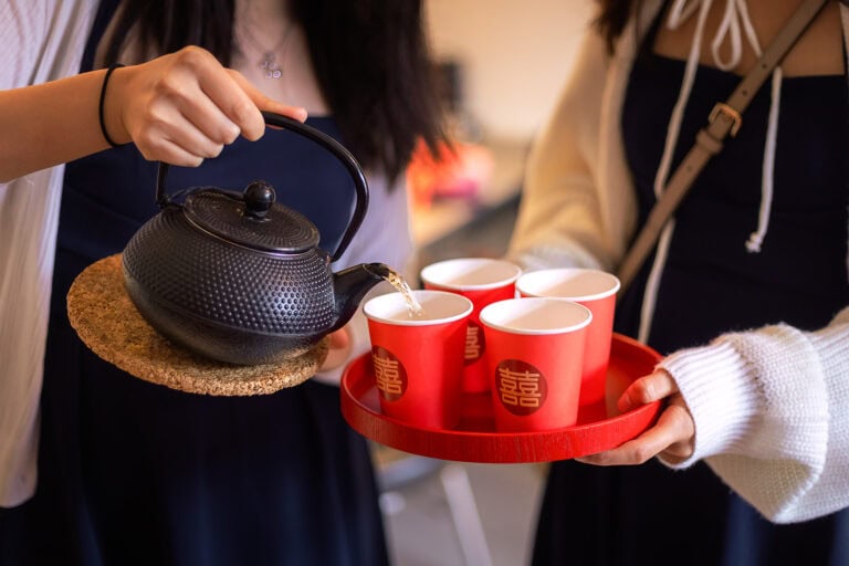 Kiko en Onno Thee ceremonie Den Haag