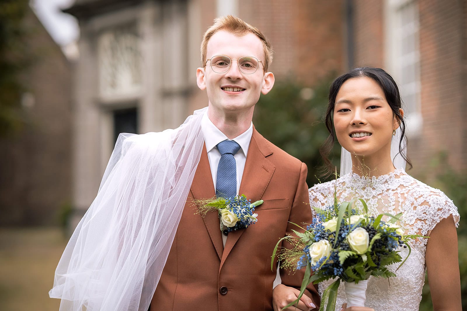 Onno en Kiko getrouwd met fotograaf elmo in Oude kerk voorburg